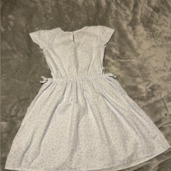 Carter's Blue Ruffled Sundress with Cap Sleeves - Picture 2 of 4